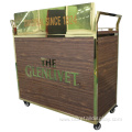 Wine Metal Promotion Trolly